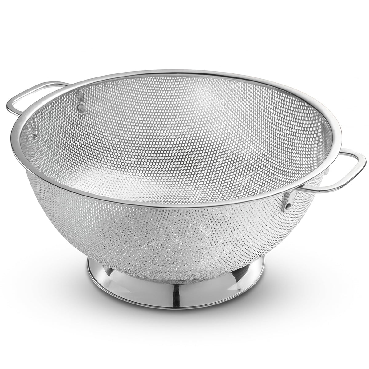 Bellemain Stainless Steel Colander for Kitchen, 5 Qt Pasta & Rice Strainer