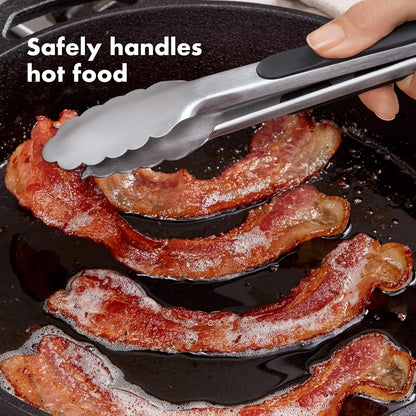 OXO Good Grips 9-Inch Stainless Steel Locking Tongs